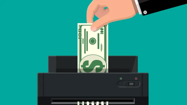 falling money supply